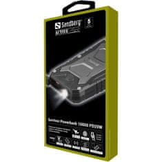 Sandberg Baterija Powerbank 10.000 Survivor, 20W