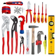 Knipex NAHRBTNIK ZA ORODJE MODULARNI X18 ZA VODOVODARJA 17CZ.