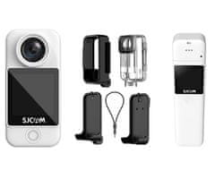 SJCAM C300 športna kamera, 4K UHD, 6-Axis stabilizacija, Dual WIFI, bela