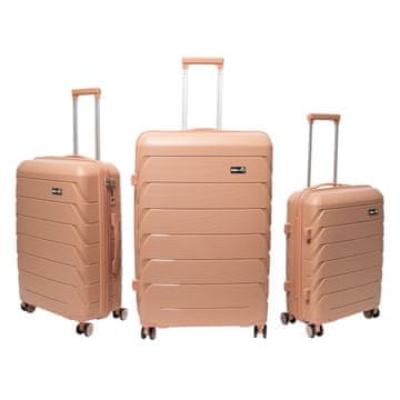 Aga Travel Komplet potovalnih kovčkov MR4675 Bež