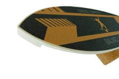 ACRAsport Indoorboard Wave balance board Acra, črna in rumena