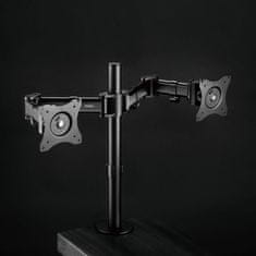 VonHaus Dvojni namizni nosilec za dva monitorja (13 - 32)