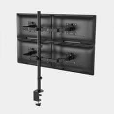 VonHaus Namizni nosilec za 4 monitorje do 32