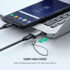 Ugreen USB 3.0-A na USB-C adapter siv - blister