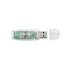 Intenso 32GB Rainbow Line USB 2.0 spominski ključek - Prozoren