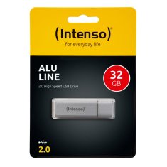 Intenso 32GB Alu Line USB 2.0 spominski ključek - Srebrn