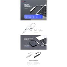 Havit USB C 4 Port Hub HB41