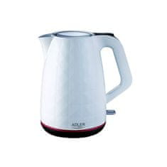 Adler Grelnik vode 1,7L 2200W bel plastičen