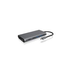 IcyBox IB-DK4050-CPD priklopna postaja s Power Delivery 100W