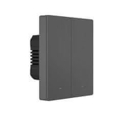 Sonoff Pametno stensko stikalo Wi-Fi M5-2C-80, dvojno
