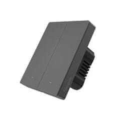 Sonoff Pametno stensko stikalo Wi-Fi M5-2C-80, dvojno