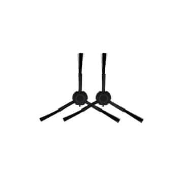 Dreame Stranska krtača F9/L10 Pro/D9/D9 Pro/D9 Max/D10/D10s Pro/D10s Plus, 2 kos črna