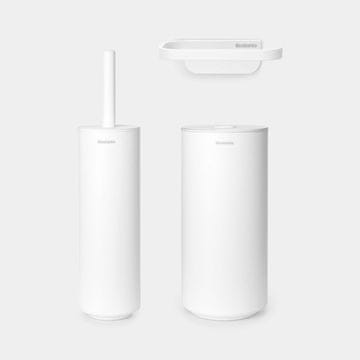 Brabantia MINDSET tri delni kopalniški set bel