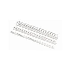 Fellowes Plastične špirale 10 mm, bela (za 41-55 listov), 100 kosov