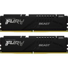 Kingston Fury Beast 64GB Kit (2x32GB) DDR5-5600 DIMM CL36 AMD EXPO, 1.25V
