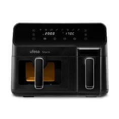 UFESA Digitalni zračni cvrtnik z dvojno posodo 5,5L + 3,5L Storm 2700W