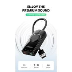 Ugreen Zunanja USB zvočna kartica - box