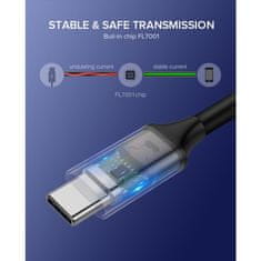 Ugreen USB-C 3.1 Gen1 3A 60W kabel, avdio+video, 1,5M