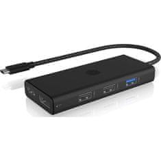 IcyBox IB-DK4011-CPD priklopna postaja s Power Delivery 100W