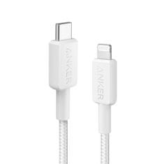 Anker 322 USB-C to Lightning pleten kabel 0,9m bel
