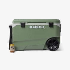 Igloo Prenosna hladilna skrinja ECOCOOL Latitude 90, 85L, zelena