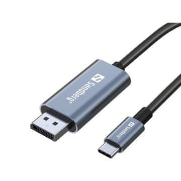 Sandberg USB-C na DisplayPort Cable 2m video povezovalni kabel