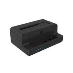 IcyBox IB-2914MSCL-C31 priklopna postaja in kloniranje za M.2 NVMe SSD & 2,5/3,5 SATA SSD/HDD