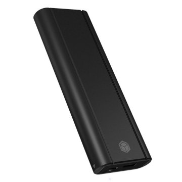 IcyBox IB-1807MT-C31 ohišje za 1x M.2 NVMe SSD z vmesnikom USB 3.2 Gen 2 Type-C in zaščito pred pisa