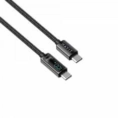 Havit Kabel za polnjenje USB-C na USB-C z LCD 100W, 2M