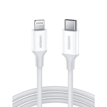 Ugreen USB-C na Lightning kabel srebrn 2m