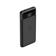 VEGER L11 PowerBank 10000 mAh LCD, črn