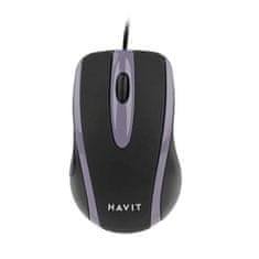 Havit USB optična miška MS753 - črna