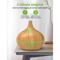 ANJOU Oljni difuzor svetel les ADA023-L