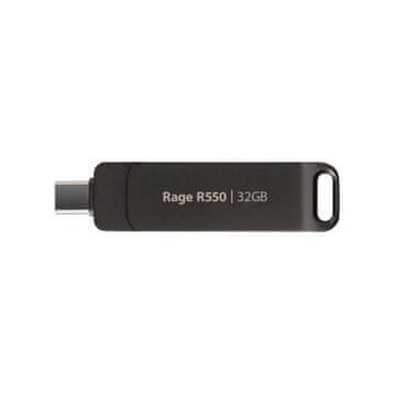 Patriot 32GB 100MB/s Rage R550 USB 3.2 + USB-C spominski ključek