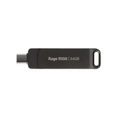 Patriot 64GB 100MB/s Rage R550 USB 3.2 + USB-C spominski ključek