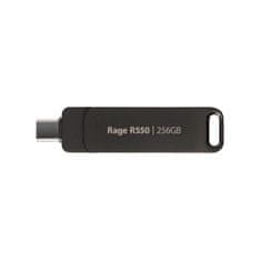 Patriot 256GB 100MB/s Rage R550 USB 3.2 + USB-C spominski ključek