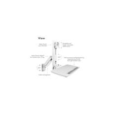 IcyBox IB-WS700-W stenski nosilec za monitor - delovno postajo