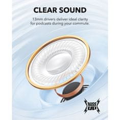 Anker Soundcore K20i brezžične slušalke, vijolične