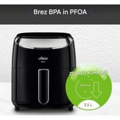 UFESA Digitalni zračni cvrtnik Apex 3.5L 1.500 W