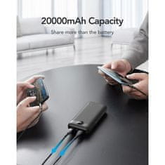 VEGER Prenosna baterija L20s 20000 mAh, bela