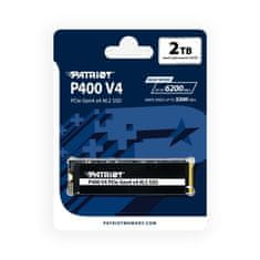 Patriot P400 V4 2TB M.2 NVMe SSD PCIe Gen 4 x4