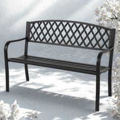 Aga Kovinska vrtna klop MR2004 127x60x87 cm