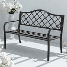 Aga Kovinska vrtna klop MR2003 127x60x89 cm