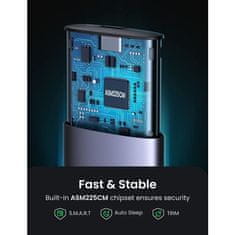 Ugreen M.2 SATA SSD USB 3.1 Gen2 zunanje aluminijasto ohišje