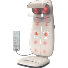 RENPHO Ergonomska masažna blazina za hrbet, vrat in glavo bež