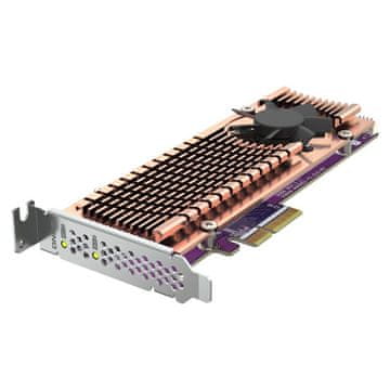 Qnap QM2-2P-344A 2x M.2 NVMe SSD PCIe x4 razširitvena kartica