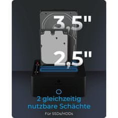 IcyBox IB-1232CL-U3 docking & clone postaja za 2,5 in 3