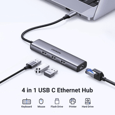 Ugreen 4 v 1 USB-C Hub