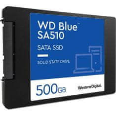 WD 500GB Blue SA510 2,5" SATA 6Gb/s SSD disk