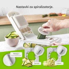 VonShef Večnamenski rezalnik in spiralizator za zelenjavo